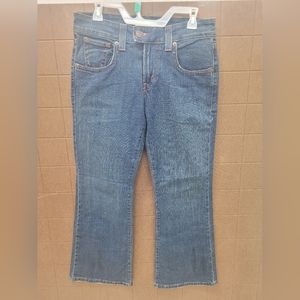 Levi's 515 Flare Jeans 5 Pocket Zip Fly Women's 10P Medium  Blue Jeans